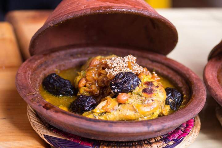 Tajine de poulet aux pruneaux Saint-Dizier